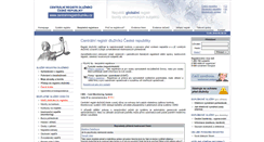 Desktop Screenshot of centralniregistrdluzniku.cz