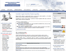 Tablet Screenshot of centralniregistrdluzniku.cz